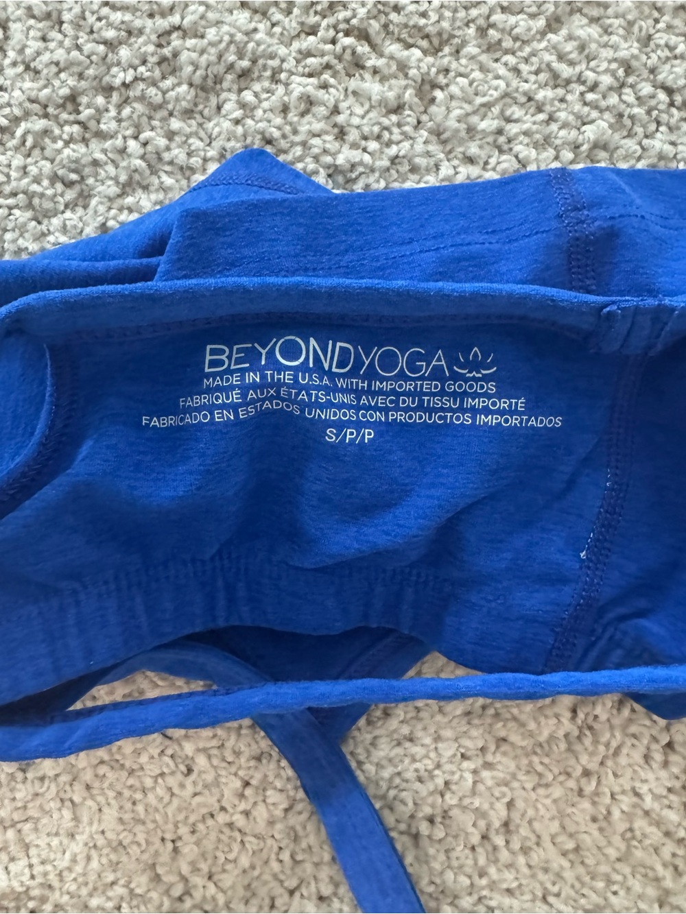 Beyond Yoga Crop Tank and Biker Shorts Set - Picture 5 of 5